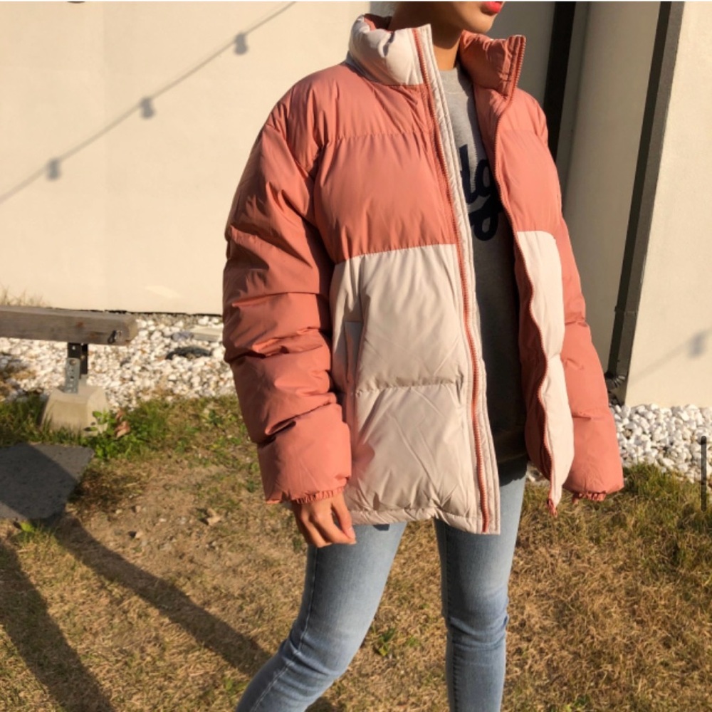 Oversized puffer jacket from Korea